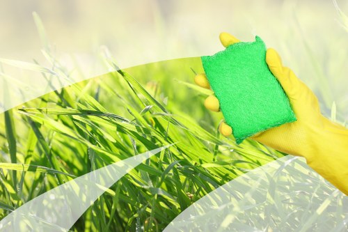 Deep bathroom cleaning service for a move-out property in E1