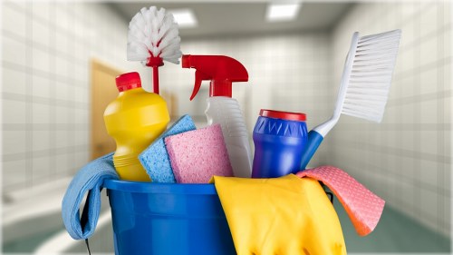Commercial workspace receiving a one-off cleaning service in E1