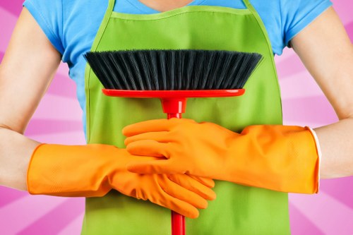 Office kitchen and communal area cleaning in a local E1 commercial property