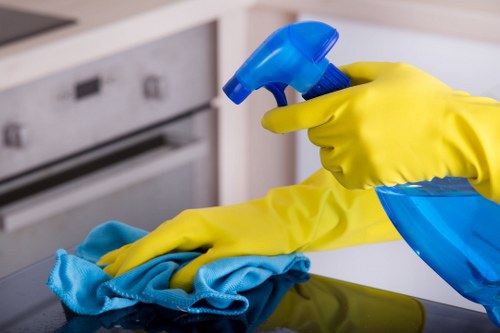 Middle-stage complaint investigation for a carpet cleaning job