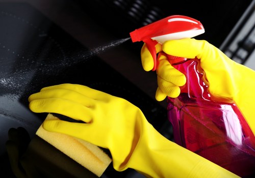 Professional after builders cleaning for a commercial space in E1