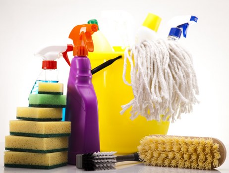 Lift lobby and touch-point cleaning in an E1 property